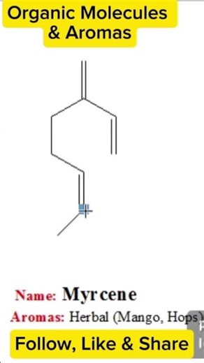 MYRCENE | GC-MS Analysis | Herbal | Mango Aroma | Hops | Beta- Myrcene