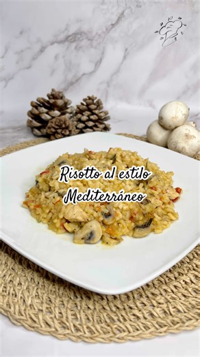RISOTTO AL ESTILO MEDITERRÁNEO