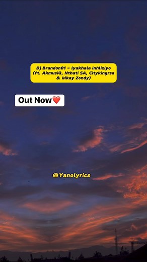 4.2K views · 73 reactions | Iyakhala inhliziyo out now | Yano Lyrics | Facebook