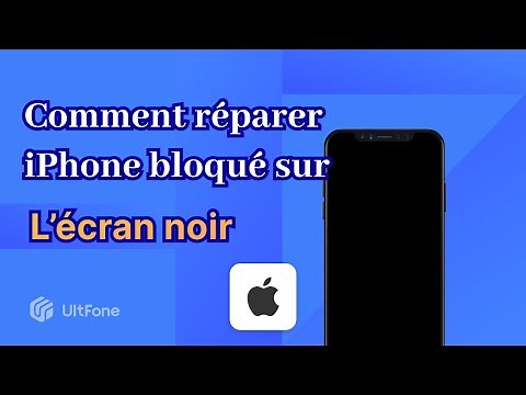 3 Méthode pour réparer iPhone bloqué sur l'écran noir mais allumé