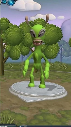 Evolution of a Classic Alien in Spore! #game #spore #alien