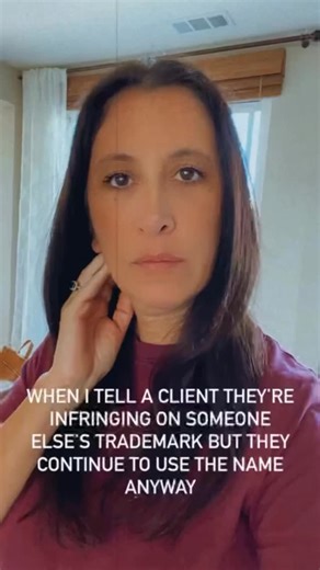 Natalie Puglisi on Instagram: "You can easily get sued if you’re not paying attention! The absolutely first thing I do when I file a trademark application is run a thorough trademark search. This search allows me to see not only if the name you’ve been using has a trademark but also if the name (or something similar) is already being used without a trademark being filed. 🔎 Why is this so important? It helps you from being sued! In the quiet of Covid, the Supreme Court passed a law that said tha