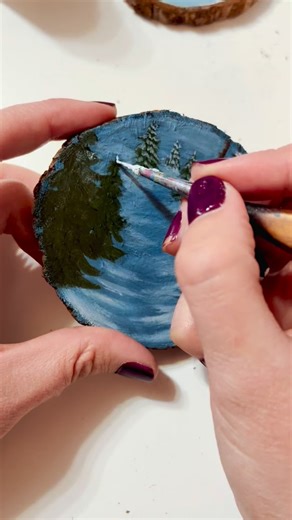 Bamby in the woods #bambi #painting #paint #acrylicpainting #art #artist #love #artoftheday #order #painting #christmas #winter #fall #snow #landscape #painter #smallbusiness | Alina's Art | Facebook