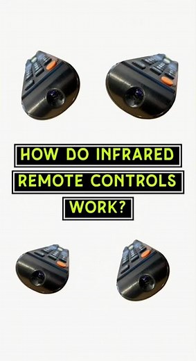 How do infrared remote controls work?