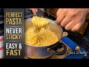 How To Cook Perfect Pasta Every Single Time (No More Sticky Noodles!)