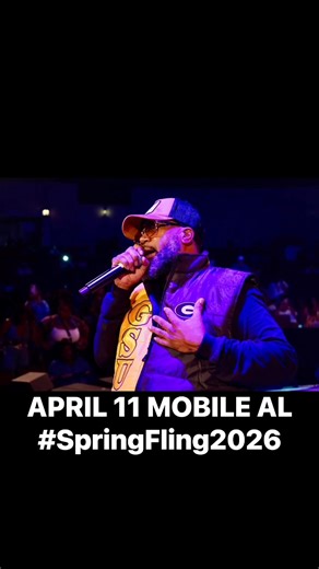 Jeter Jones is coming APRIL 11th 2026 to #SpringFling2026 #Mobile #Alabama 🗣️ Grab Your Tickets now! 🗣️ link in the comments (CC) | Mackdaddy Productions