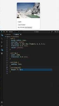 Hover Effect Card Produk | HTML CSS Only 🔥