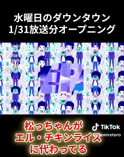 水曜日のダウンタウン エルチキンライス 水ダウ 1月31日