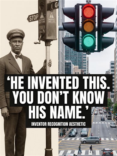 He Invented Traffic Lights—You Don't Know His Name Garrett Morgan invented the three-position traffic signal in 1923. Sold the patent to General Electric for $40,000—they made billions. He also invented the gas mask in 1914 and saved 32 men in a tunnel explosion. They gave credit to white rescuers. He died in 1963 barely recognized. You use his inventions every single day. Garrett Morgan, traffic light inventor, gas mask, Black inventors, patent theft, General Electric, Kentucky, Cleveland tunne