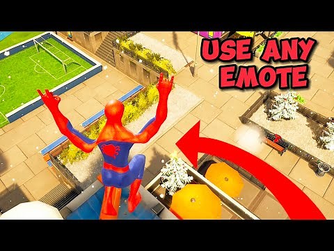 HOW TO USE BUILT IN EMOTES ON ANY SKIN GLITCH IN FORTNITE #fortnite #glitches #gaming