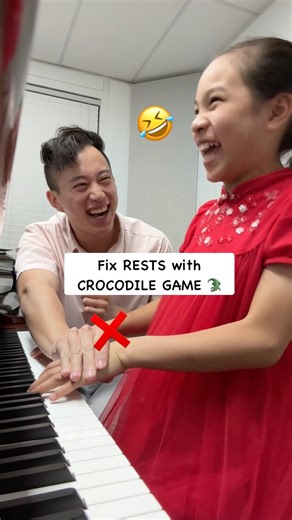FUN way to fix RESTS! 🤣🎹 #piano #pianoteacher #pianostudent #classicalmusic #musicteacher #music