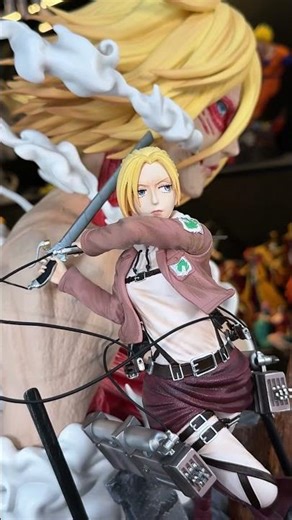 【Worldwide delivery】 🔥 Attack On Titan Annie Leonhart Female Titan #aot #annieleonhartedit #figure