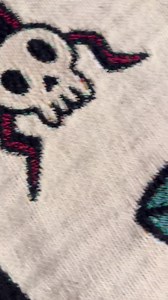 Traditional Tattoo Art Woven Blanket: Gothic Decor Throw - Etsy