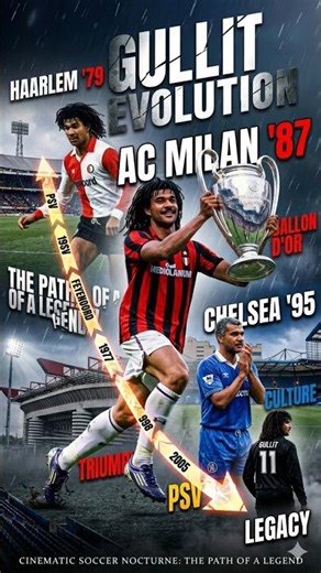 The insane evolution of Ruud Gullit 🤯 #shorts