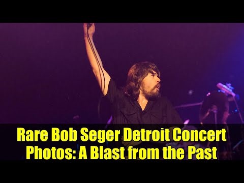 Rare Bob Seger Detroit Concert Photos: A Blast from the Past