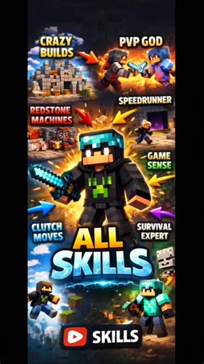 Top Minecraft Skills That Make Players UNSTOPPABLE ⚡