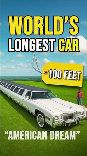 Inside the 100-Foot Long Car That Has a Pool and Helipad