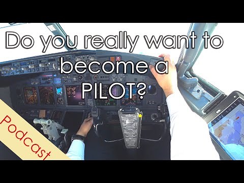 Want to become a PILOT? Watch it! Pros and Cons of Pilot Job by Captain. Cockpit Podcast [HD]
