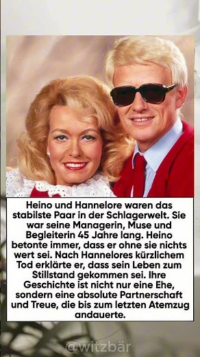 45 Jahre – und bis zum Ende: Heino und Hannelore – Das Gelübde, das nicht gebrochen wurde.