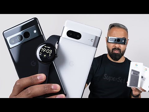 Google Pixel 7, 7 Pro & Pixel Watch Unboxing