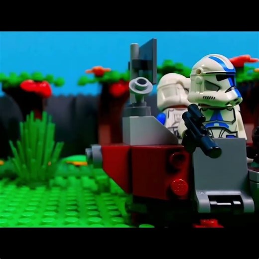 LEGO STAR WARS: The Clone Wars - Rex & the 501st #lego #starwars #stopmotion