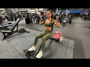 Seated Dumbbell Shoulder Press Tutorial