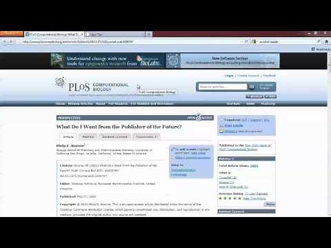 Importing Documents into your Library (Mendeley Minute)