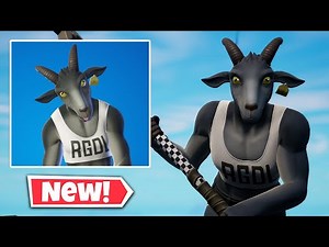 New GOAT Skin in Fortnite! (Goat Simulator 3)