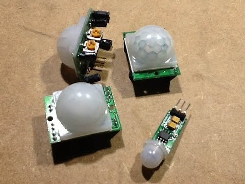 How PIR modules work and using them to control LED strings.