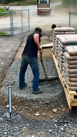 Empty Urban Lot → Minimalist Concrete & Grass Courtyard