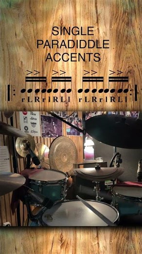 Paradiddle accents single #singleparadiddle