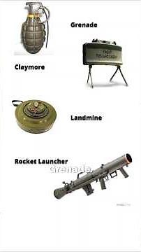 Which Is Deadliest? Grenade vs Landmine vs Claymore vs Rocket Launcher
