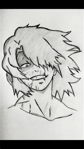 Tomura Shigaraki Drawing 😈 | MHA #drawing #anime #animeart #mha #fypシ#viral #trending