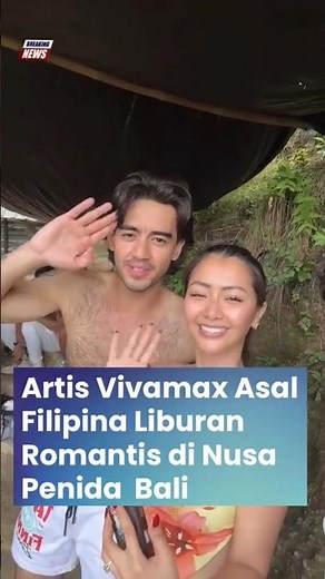 Vivamax, a Filipino artist on holiday in Bali