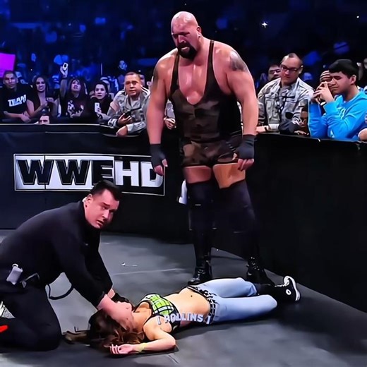 AJ Lee’s Painful Moment with Big Show ❤️‍🩹 || Big Show Crying Moments 😭Edit #wwe #shortsfeed #shorts