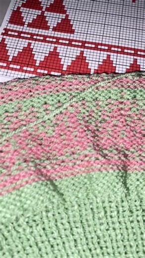 How is possible to knit Fair Isle without floats #knitting