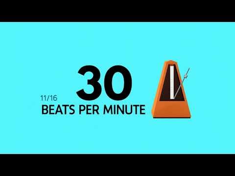 30 BPM 11/16 Metronome