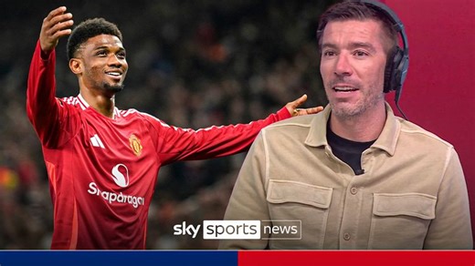 Manchester United 2-0 PAOK: Amad Diallo scores twice as Ruud van Nistelrooy oversees long-awaited European win