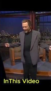 Christopher Walken Breaks The Internet On Letterman's Stage #shorts