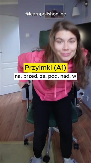 8K views · 214 reactions | Prepositions A1 level  in Polish...