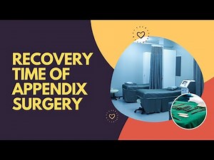 Recovery Time Of Appendix Surgery