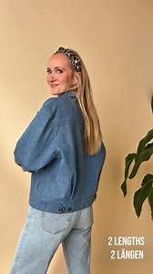Denim/chore Jacket Jan / 2 Lengths / PDF Sewing Pattern With Video Tutorial - Etsy