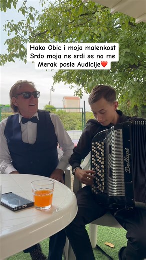 Moj Dragi Hako Obic i moja malenkost… Merak posle Audicije nema ništa lepše…❤️ | Dušan Mijailovic