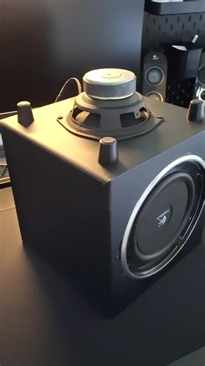 Inverting a Logitech Z523 Subwoofer for Enhanced Bass