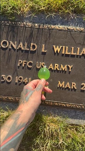 Giving Grandpa a Green Jelly Fruit 🍏🕊️