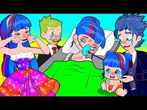Sad Animation😥 「Ghost」 LOVE YOU MAMA💕 So Sad Story Poor Baby Princess Life