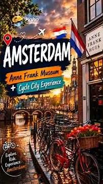 Who was Anne Frank ? | House | Amsterdam City Tour #history #travel #facts