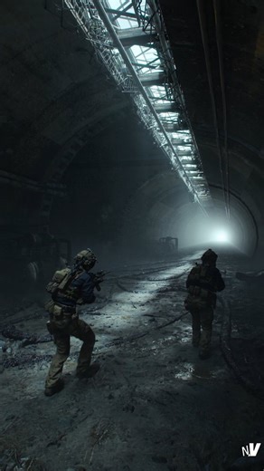 Nikhil | 3D Artist | on Instagram: "Search Operation Underground Tunnel. Artwork by @vfxbynikhil Made in Blender 4.0+ . . . . . #blender3d #3dart #abandoned #art #noai [ Search Operation Squad , Underground tunnel , Abandoned Tunnel, Post apocalyptic Environment, Environment Art, Level Design, 3Dart ]"