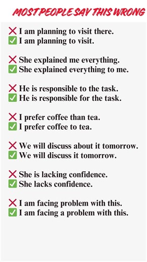 Correct Your English Today | Say It the Right Way #english