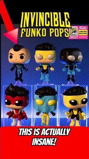 INVINCIBLE'S Funko Pop situation is INSANE⁉️ #invincible #shorts